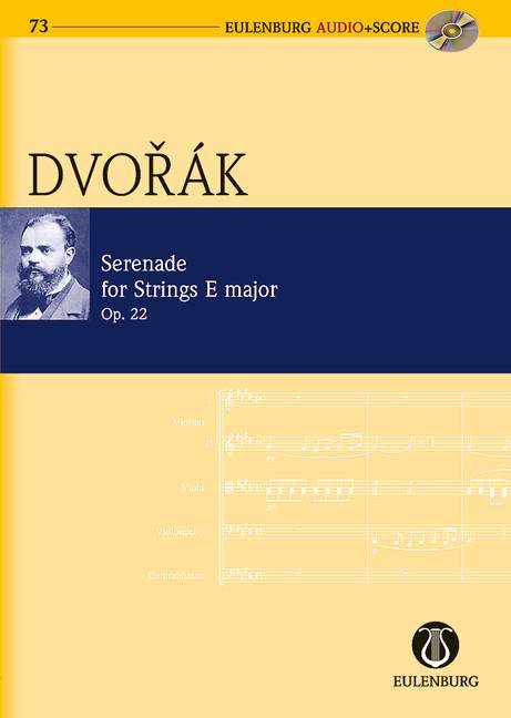 Serenade E-Dur op. 22 (study score + CD)