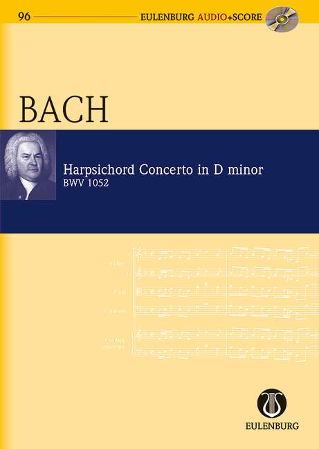Konzert d-Moll BWV 1052 [study score + CD]