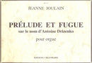 Prélude et fugue sur le nom d'Antoine Drizenko