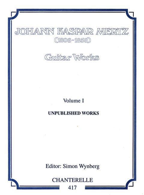 Unpublished Works I