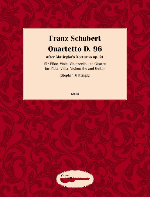 Quartetto after Matiegka's Notturno op. 21 D 96