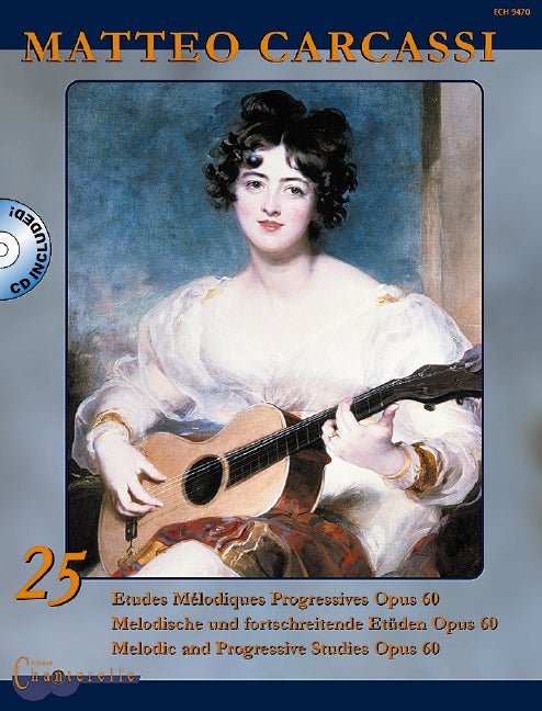 25 Etudes Mélodiques Progressives op. 60 (edition with CD)
