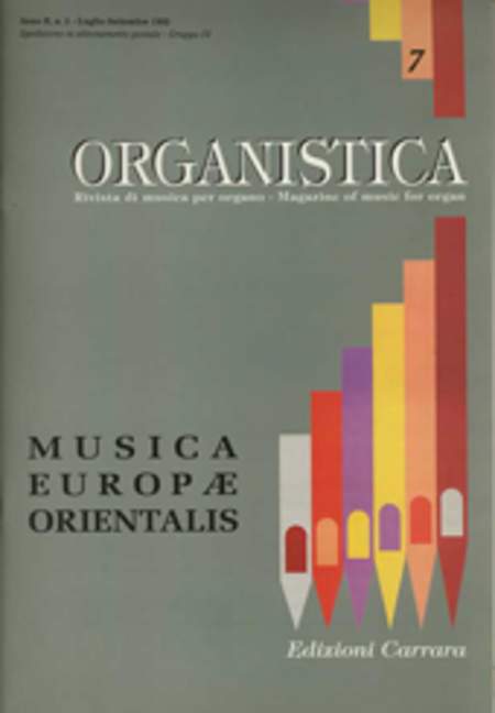 Organistica, vol. 7