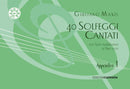 40 Solfeggi Cantati Manoscritti, vol. 1a