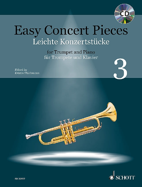 Easy Concert Pieces, vol. 3 [trumpet and piano]