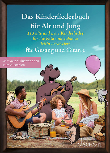 Das Kinderliederbuch für Alt und Jung (voice and guitar)