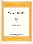 Vater unser [low voice, violin and piano]