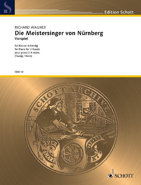 Die Meistersinger von Nürnberg WWV 96: Prelude [piano, 4 hands]