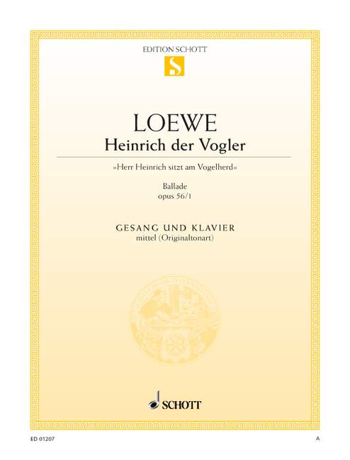 Heinrich der Vogler op. 56/1