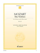 Das Veilchen KV 476 [high voice and piano]