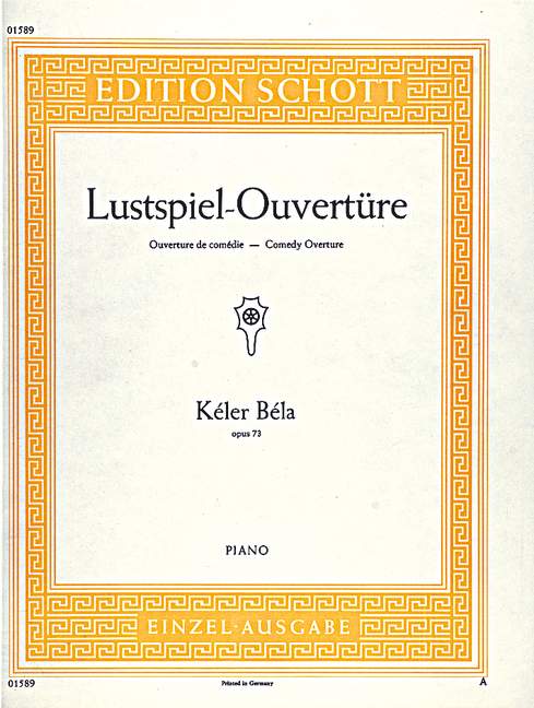 Lustspiel-Ouvertüre op. 73 [piano]