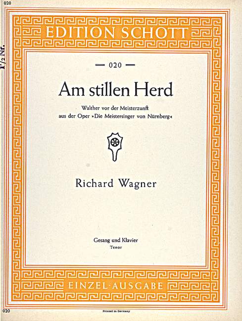 Die Meistersinger von Nürnberg WWV 96: Am stillen Herd