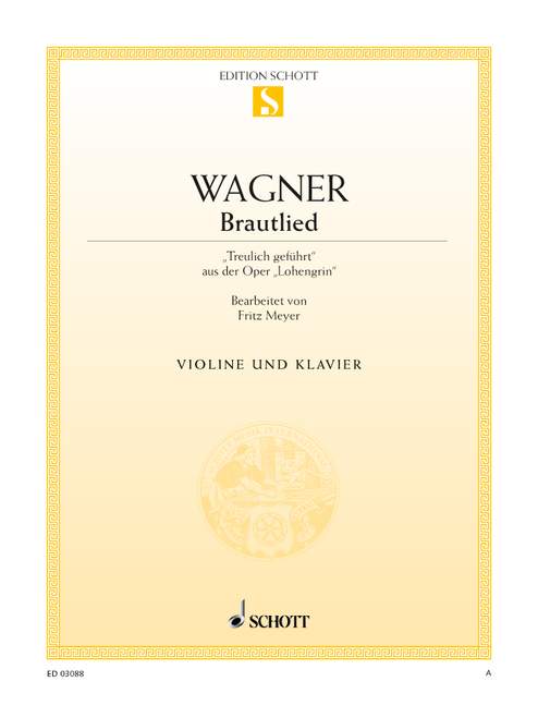Brautlied WWV 75 (Violin and piano)