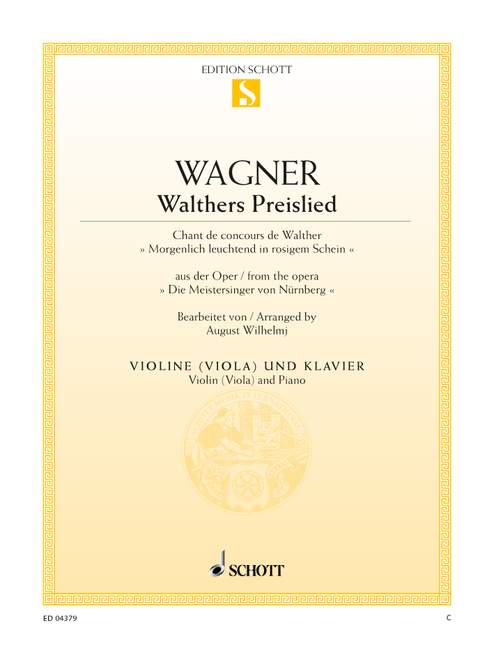 Walthers Preislied WWV 96 (arr. Violin & Piano)
