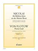 Als Büblein klein an der Mutterbrust / Porter-Lied