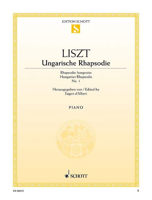 Ungarische Rhapsodie: No. 1 E major