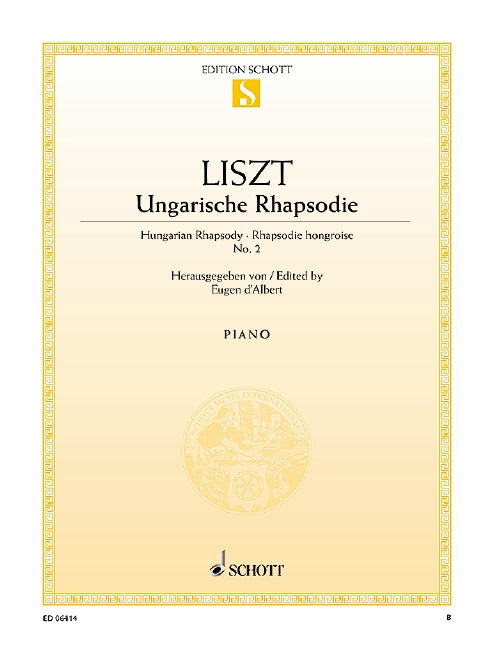 Ungarische Rhapsodie: No. 2 C sharp Minor