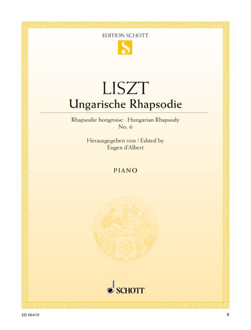 Ungarische Rhapsodie: No. 6 D-flat major