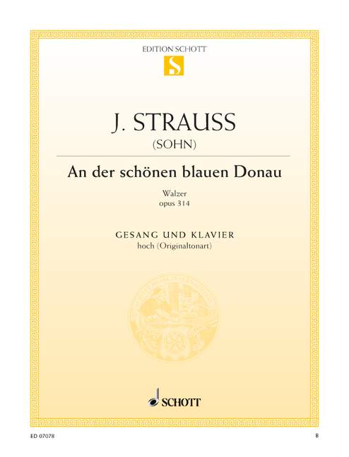 An der schönen blauen Donau op. 314 [Coloratura soprano and Piano]