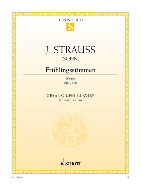 Frühlingsstimmen op. 410 [Coloratura soprano and Piano]