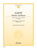 Dichter und Bauer (violin and piano)