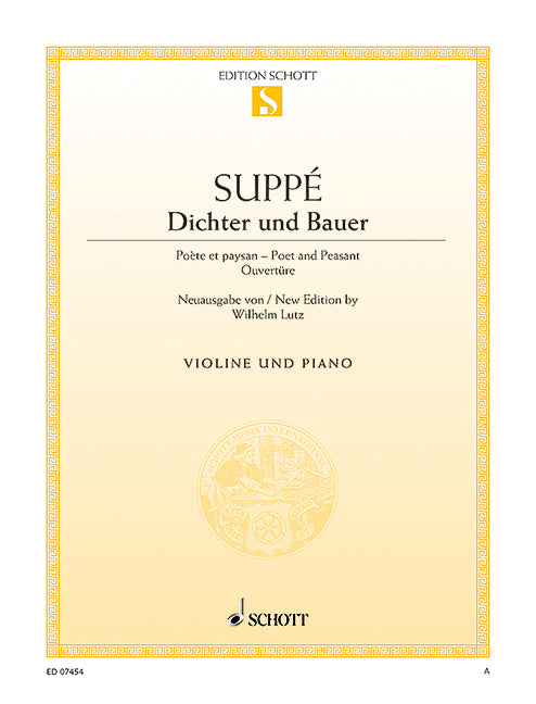 Dichter und Bauer (violin and piano)