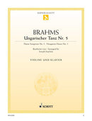 Ungarischer Tanz Nr. 5 [violin and piano]