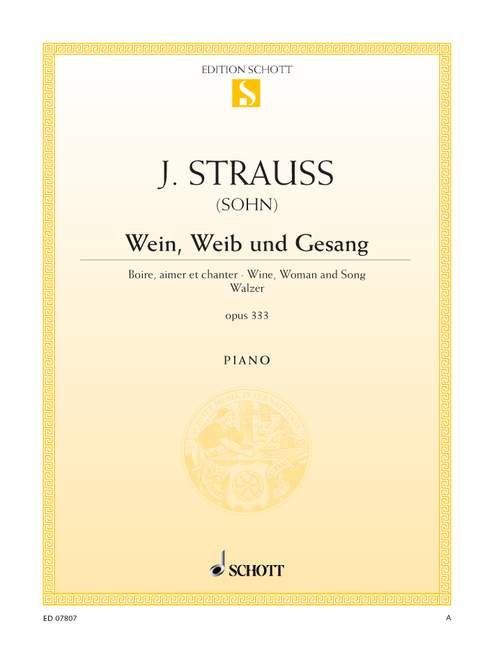 Wein, Weib und Gesang op. 333 (Piano)