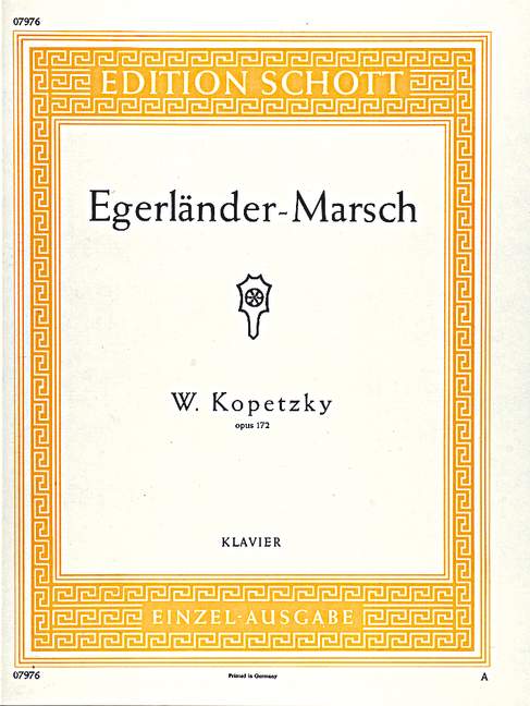 Egerländer-Marsch op. 172