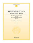 Lieder ohne Worte op. 19/6 and op. 30/6