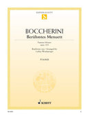 Berühmtes Menuett A-Dur op. 13/5 [piano]