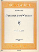 Wenn man beim Wein sitzt op. 204/3