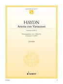 Arietta con Variazioni Hob. XVII:2