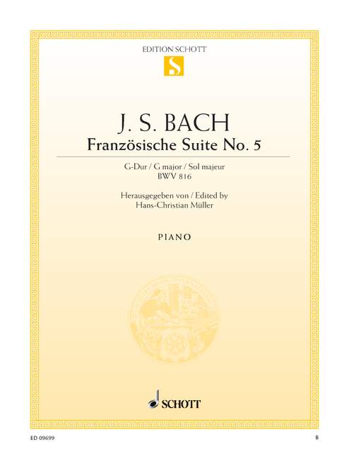 Französische Suite No. 5 G-Dur BWV 816