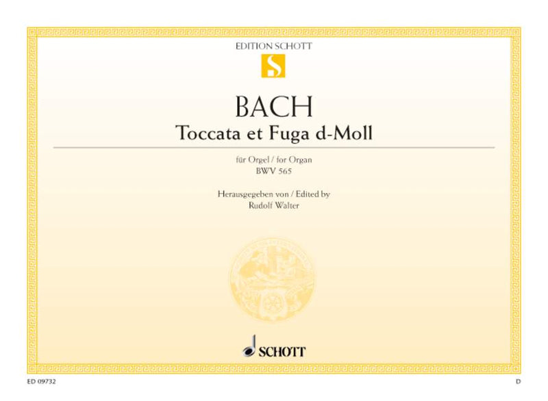 Toccata and Fugue D minor BWV 565