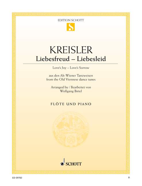 Liebesfreud - Liebesleid (flute and piano)