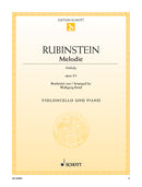 Melodie op. 3/1 [cello and piano]