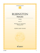 Melodie op. 3/1 [horn and piano]