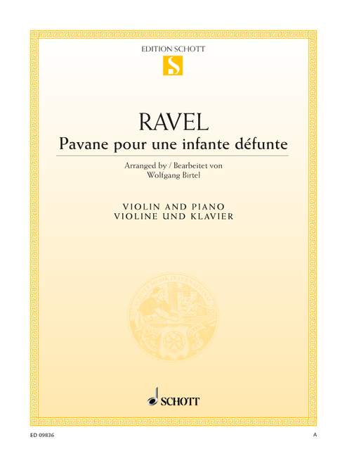 Pavane pour une infante défunte (violin and piano)