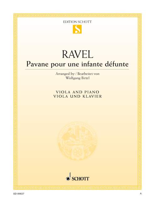 Pavane pour une infante défunte (viola and piano)