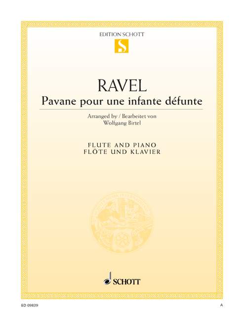 Pavane pour une infante défunte (flute and piano)