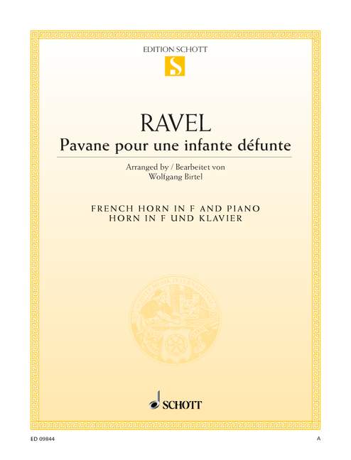 Pavane pour une infante défunte (horn in F and piano)