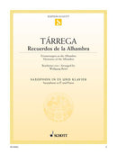 Recuerdos de la Alhambra (saxophone (in Eb) and piano)