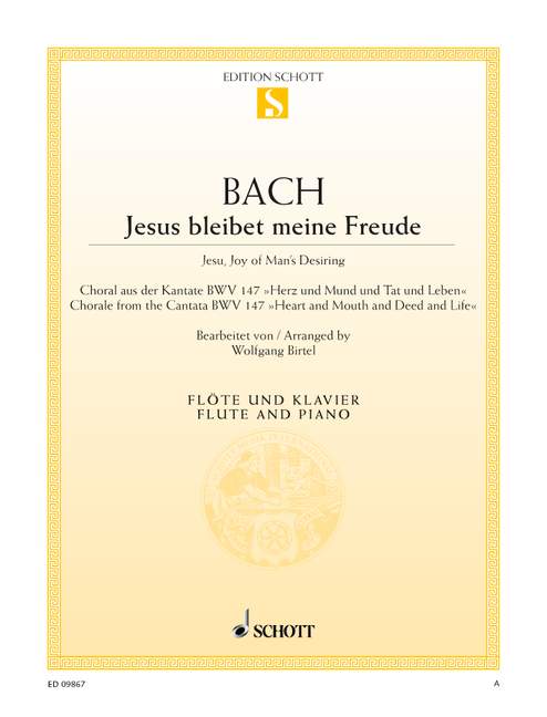 Jesus bleibet meine Freude BWV 147 [flute and piano]