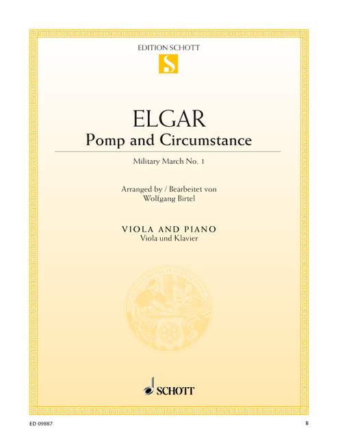 Pomp and Circumstance op. 39/1 [viola and piano]