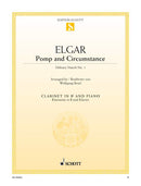 Pomp and Circumstance op. 39/1 [clarinet in Bb and piano]