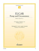 Pomp and Circumstance op. 39/1 [trumpet in Bb and piano]