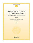 6 Lieder ohne Worte op. 30