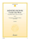 6 Lieder ohne Worte op. 85
