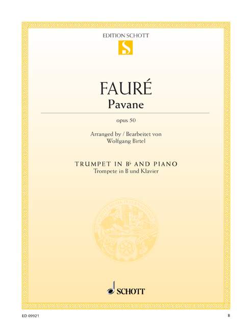 Pavane op. 50 [trumpet in Bb and piano]